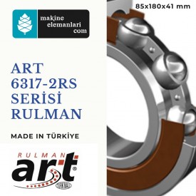 6317 2RS Art rulman 85x180x41 Plastik Kapak 85*180*41